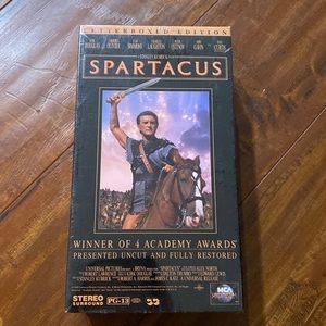 Spartacus (Widescreen Edition)‎ [VHS] NEW Sealed
